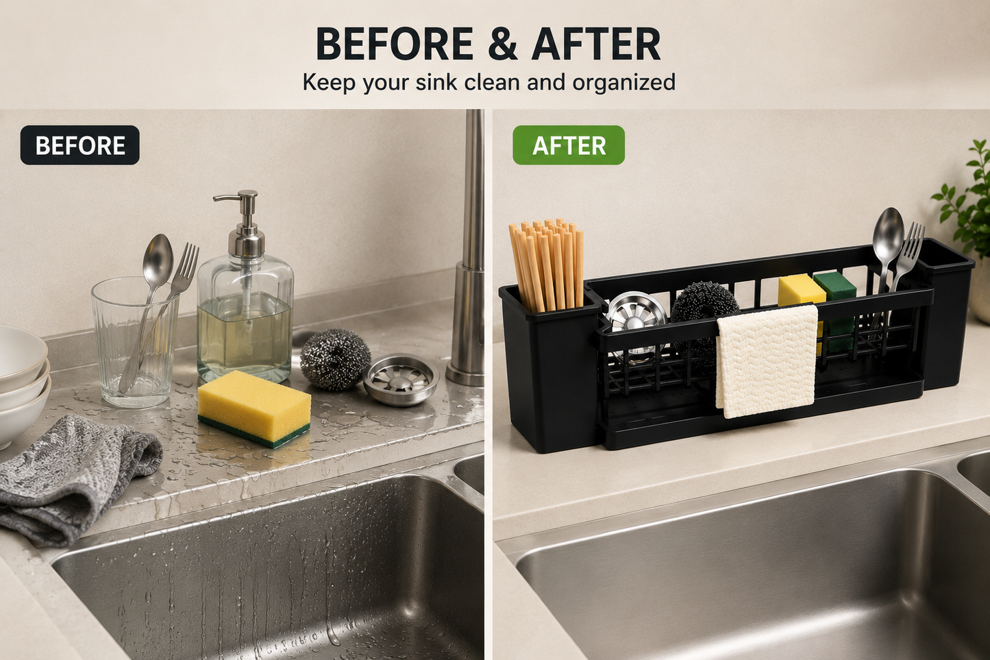 Premium Sink Organizer
