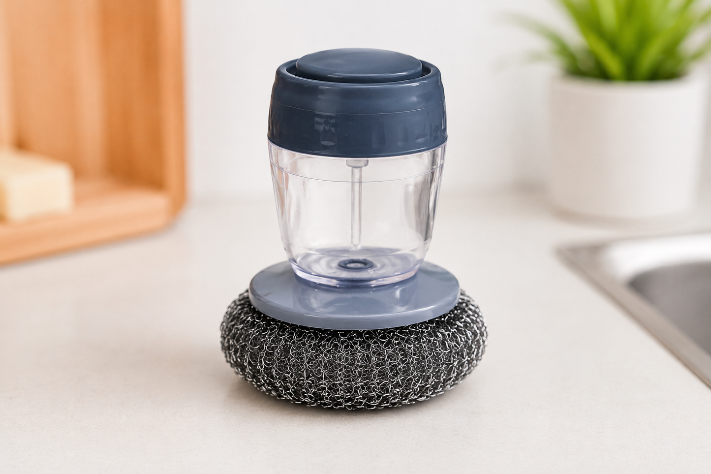 Soap Dispensing Cleaning Brush